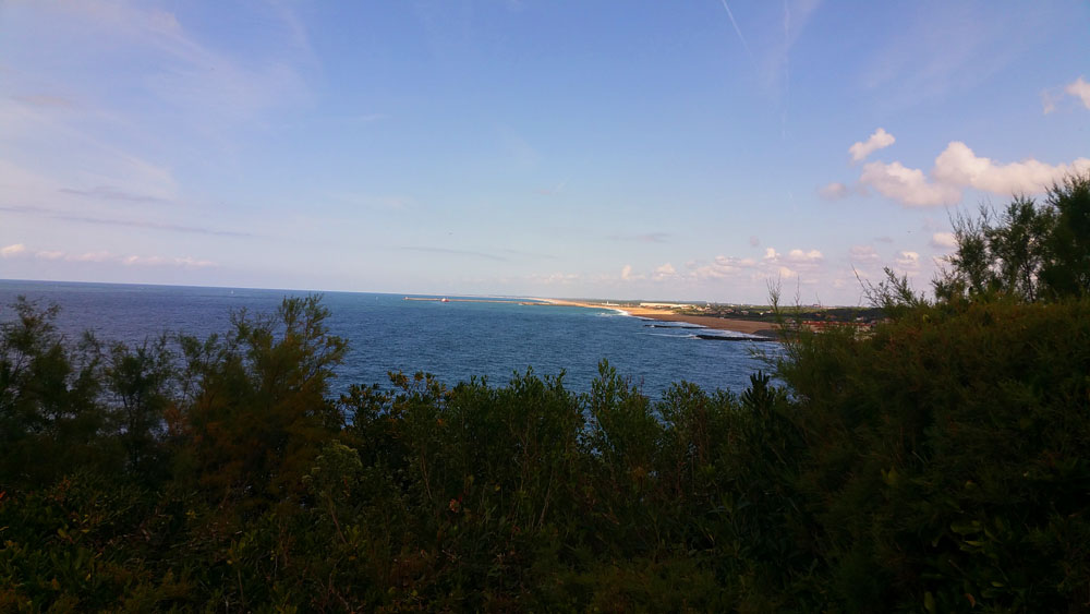 vue cote basque