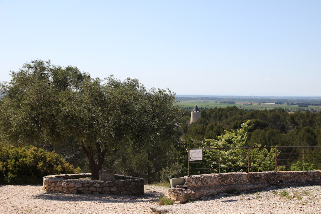 vue du moulin de daudet